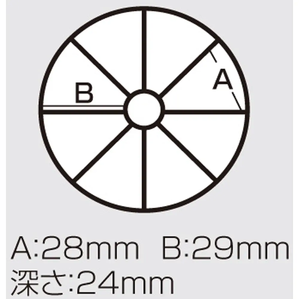Коробка Meiho Pc-110 Ø110x28mm Clear - фото 3
