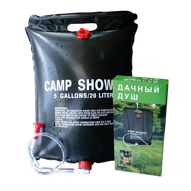 Туристичний душ Camp Shower 20 л, переносний літній душ для дачі, кемпінгу, походу - фото 6