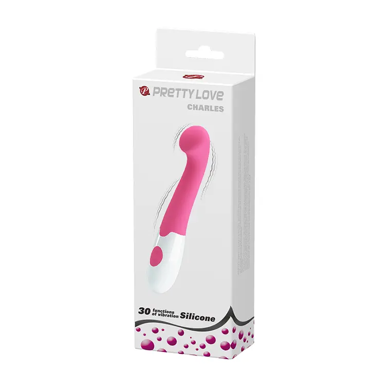 Вібратор Pretty Love Charles Vibrator Pink - фото 7