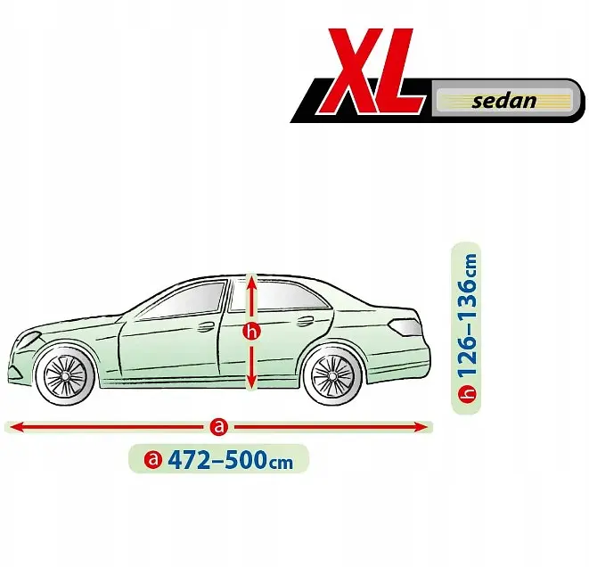 Тент автомобільний для Седана XL 500 x 178 x 136 см Membrane Garage (5-4745-248-3050) - фото 2