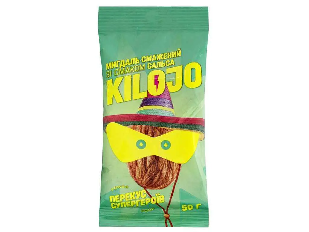 Мигдаль KILOJO 50г Сальса смажений зі смаком