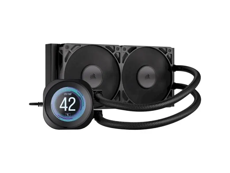 Водяне охолодження Corsair Nautilus 240 RS LCD Black (CW-9061031-WW)