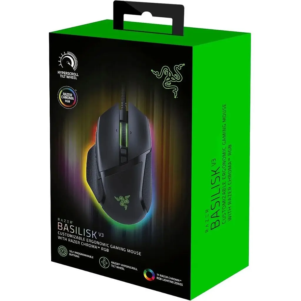 Миша Razer Basilisk V3 35K Black (RZ01-05230100-R3M1) [123209] - фото 8