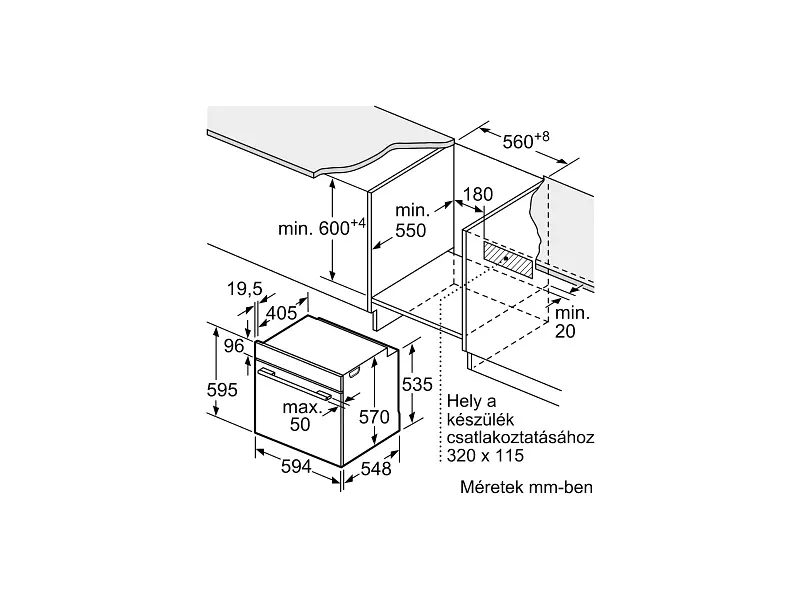 Духовка електрична Bosch HQG572EB3 - фото 3