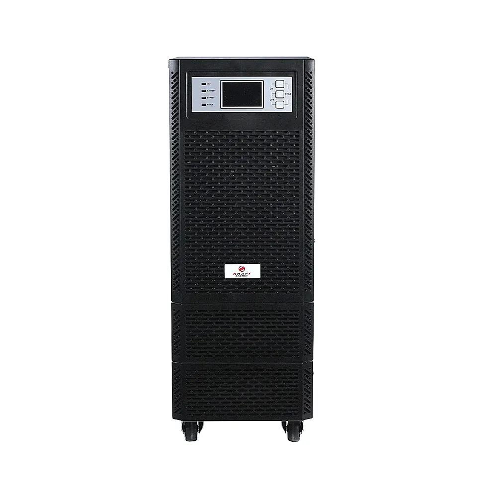 Джерело безперебійного живлення KRF-T6000VA/5400W(LCD) Pro Online UPS Kraft (42-00021) - фото 3