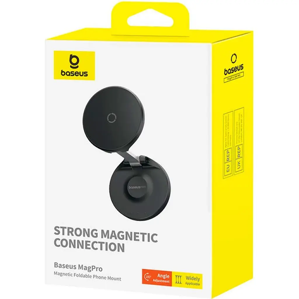 Автотримач Baseus MagPro Magnetic Foldable Black (B10564101121-00) [128873] - фото 6