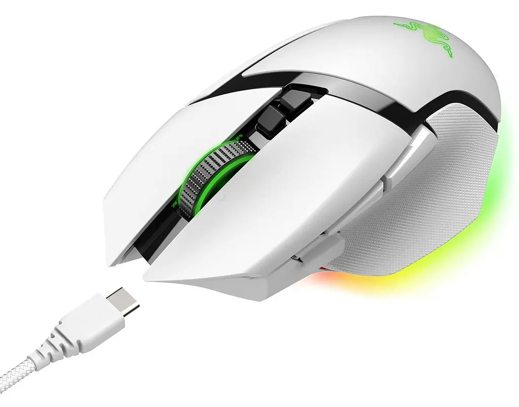 Бездротова миша Razer Basilisk V3 Pro Wireless White (RZ01-04620200-R3G1) - фото 6
