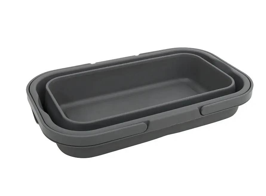 Корзина складная Bo-Camp Foldable Box With table Top 17L Grey (6303695) (DAS302125) - фото 6