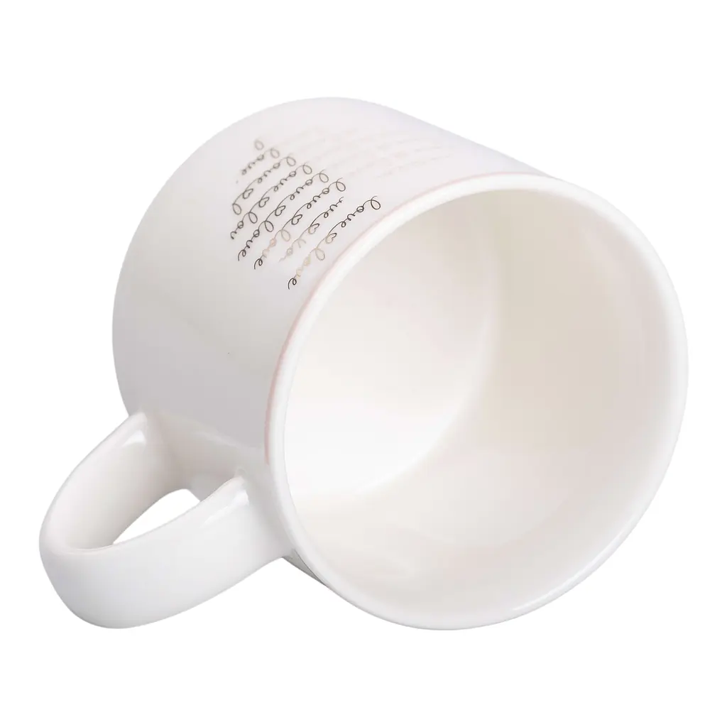 Чашка керамическая Liling Rongxiang Ceramic 350 мл белая RX-N240126W - фото 3