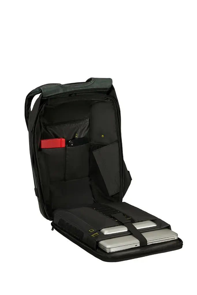 Рюкзак-Антизлодій 15.6" Samsonite SECURIPAK 2.0 DARK TEAL/LIME 44,5x30x18 KO8*24006 - фото 4