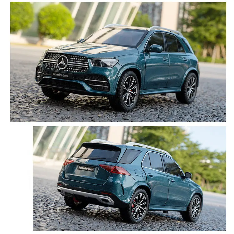Колекційна металева модель автомобіля АвтоЕксперт Mercedes-Benz GLE 350 з інерцією, світлом та звуком 1:24 - фото 7