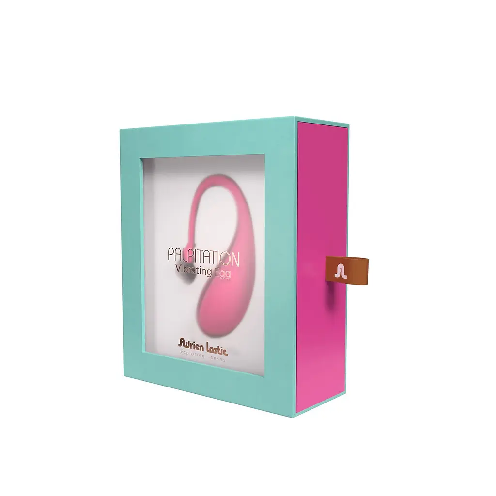 Смарт-віброяйце Adrien Lastic Palpitation Pink з глибокою вібрацією - фото 7