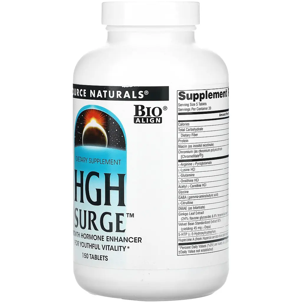 Гормон роста Source Naturals HGH Surge 150 таблеток - фото 2