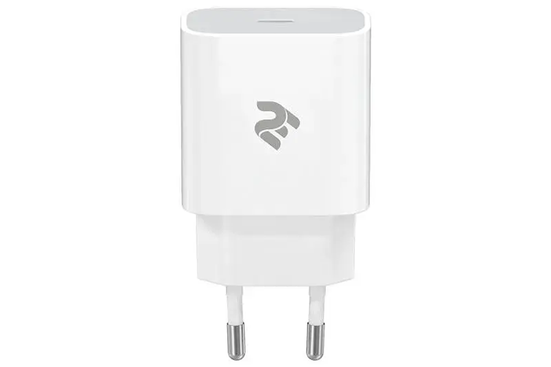 Зарядний пристрій 2E USB-C Wall Charger PD3.0 DC5V/3A, 20W, white (2E-WC1USBC20W-W) - фото 5