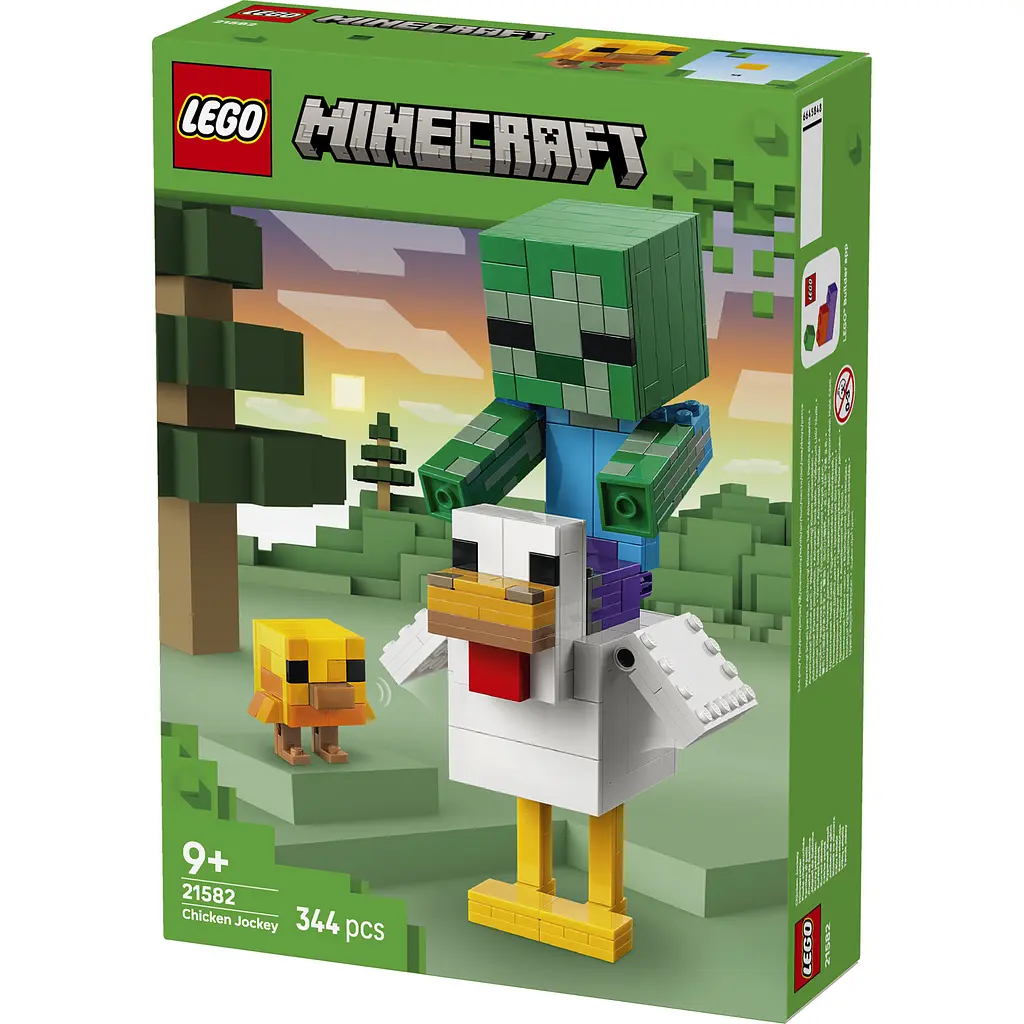 Конструктор LEGO Minecraft Курячий Жокей 344 деталі (21582) - фото 5