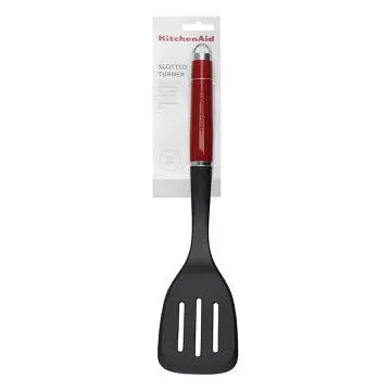 Лопатка з прорізами KitchenAid Coreline 35,6 см червона (KAG002OHERE) - фото 2