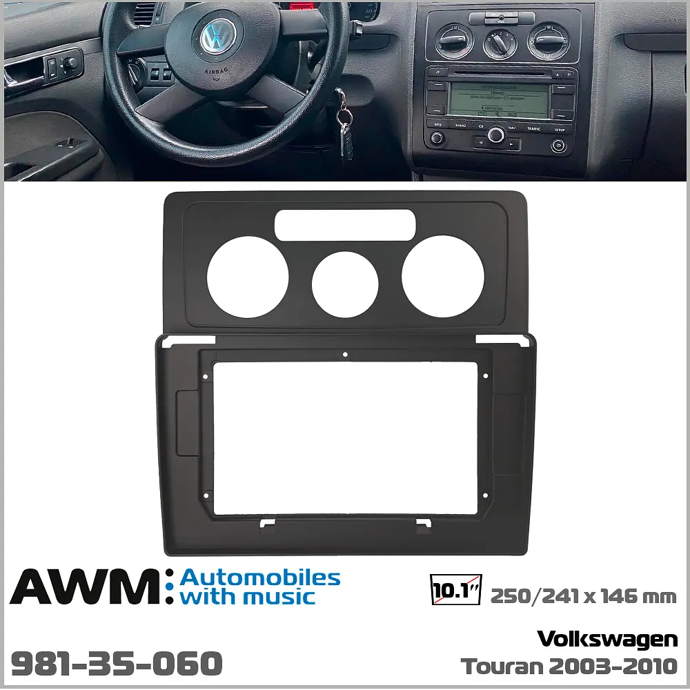 Переходная рамка Volkswagen Caddy AWM 981-35-060 - фото 4