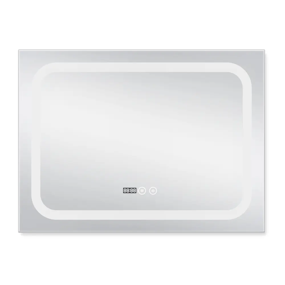 Дзеркало Qtap Mideya 800x600 (DC-F906) з LED-підсвічуванням та антизапотіванням QT2078F906W, Білий - фото 3
