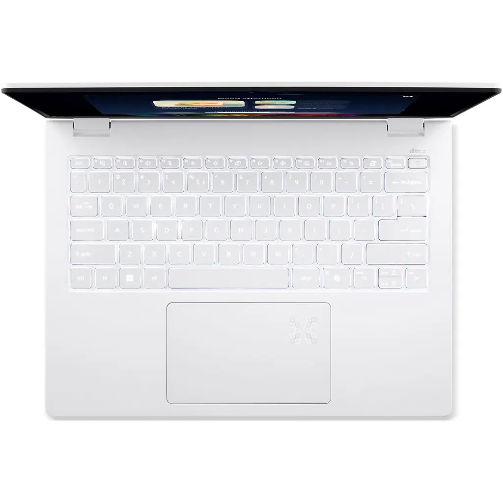 Ноутбук Acer Swift Edge 14 AI OLED SFE14-51T-7947 ​​з процесором Intel Core Ultra 7 256V pana la 4.8GHz, 14" 2.8K, 120Hz, OLED, сенсорний, 16GB LPDDR5X RAM, 1TB SSD Home, Pearl білий - фото 10