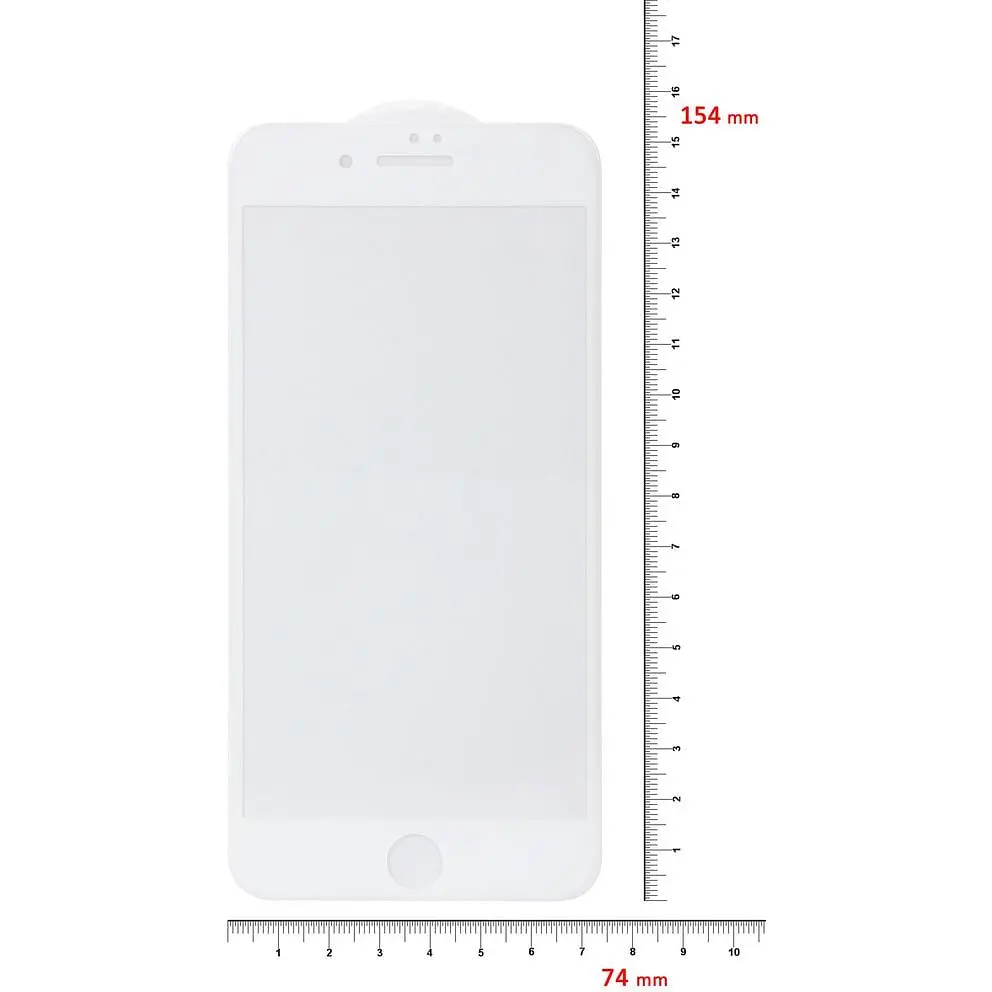 Защитное стекло BeCover для Apple iPhone 7 Plus / 8 Plus 3D White (701043) - фото 3