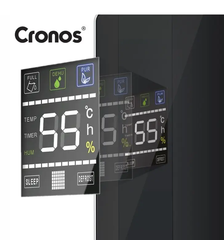 Осушувач повітря Cronos DH2000D 2L Black з пультом - фото 5