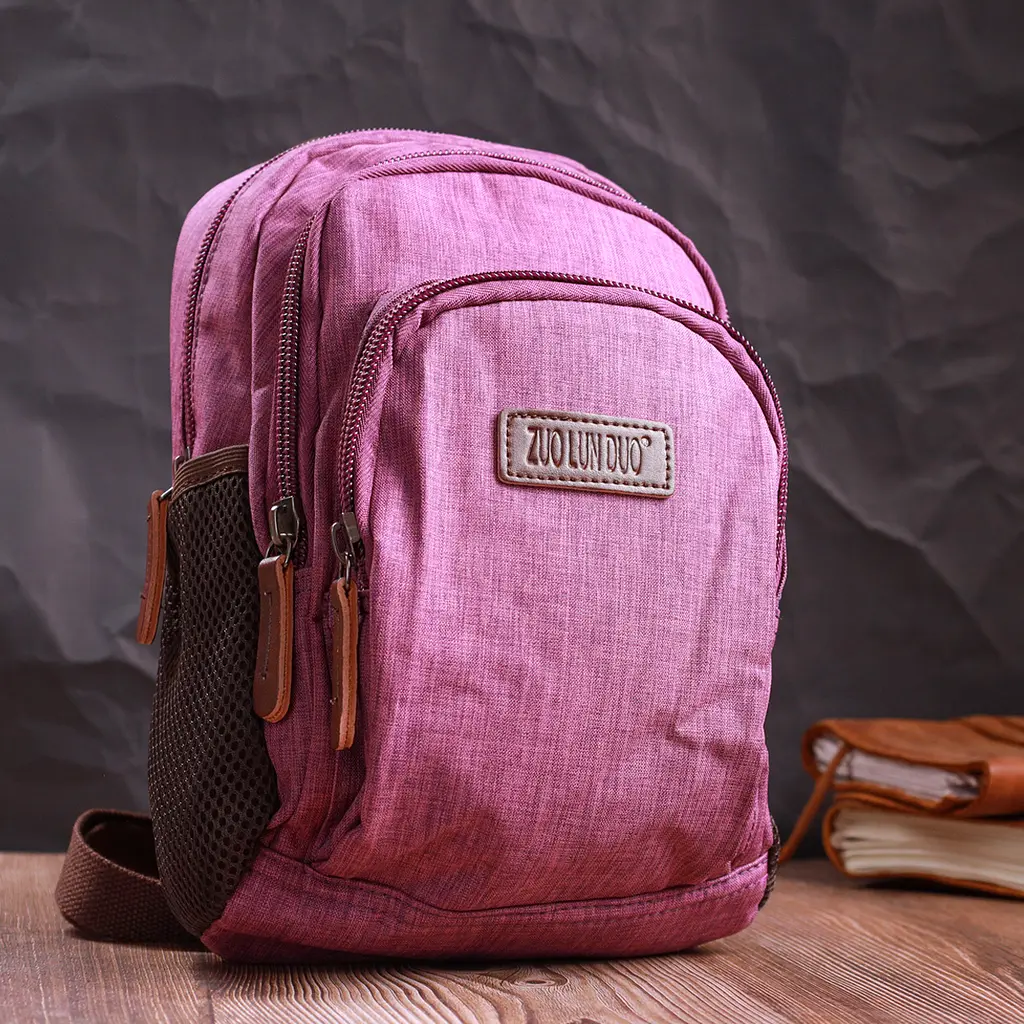 Текстильный рюкзак Vintage 19х28х10 см sum0023486 - фото 7