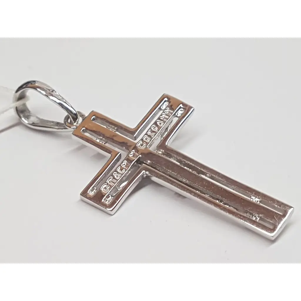 Золотой крестик Гаразд Распятие Христа. 3643312Б - фото 3