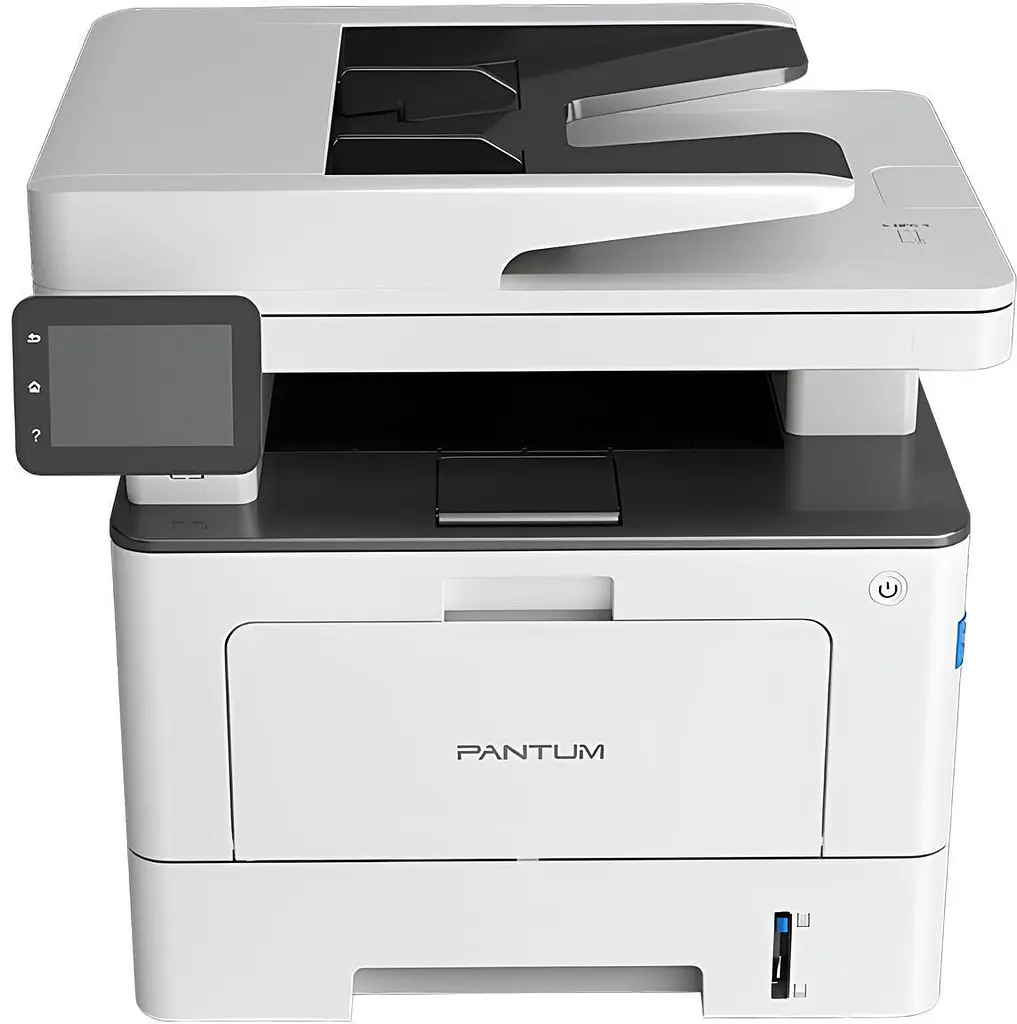 Багатофункціональний принтер А4 Pantum BM5110ADN (40 стор/хв, 1200x1200 dpi, duplex, ADF, Ethernet, touchscreen, білий) - фото 2
