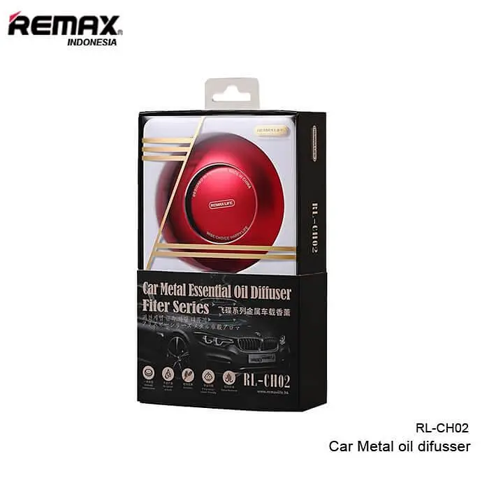 Ароматизатор для автомобіля Remax LIFE Car Metal Essential Oil Diffuser Fliter Series RL-CH02 - фото 2