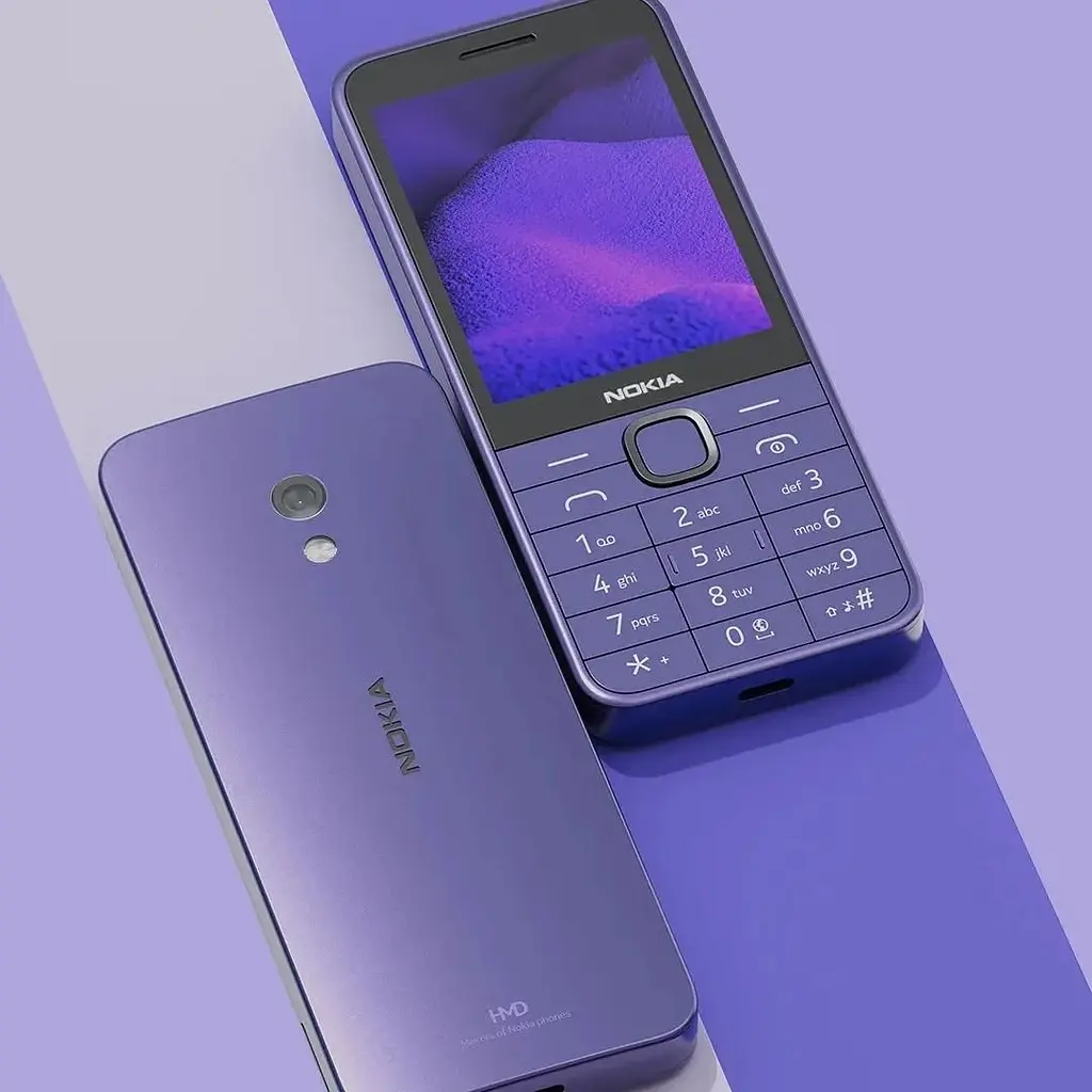 Телефон кнопочный Nokia 235 4G 2024 Dl Sim TA-1614 фиолетовый - фото 4