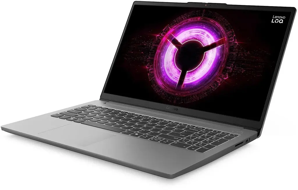 Ноутбук Lenovo 15.6 LOQ 15ARP10E 1920x1080 IPS 144Hz/Ryzen 7 7735HS/16GB/512SSD/RTX 4050 6GB/NOGRAVING/W11H/Gray (83S00000US) - фото 11