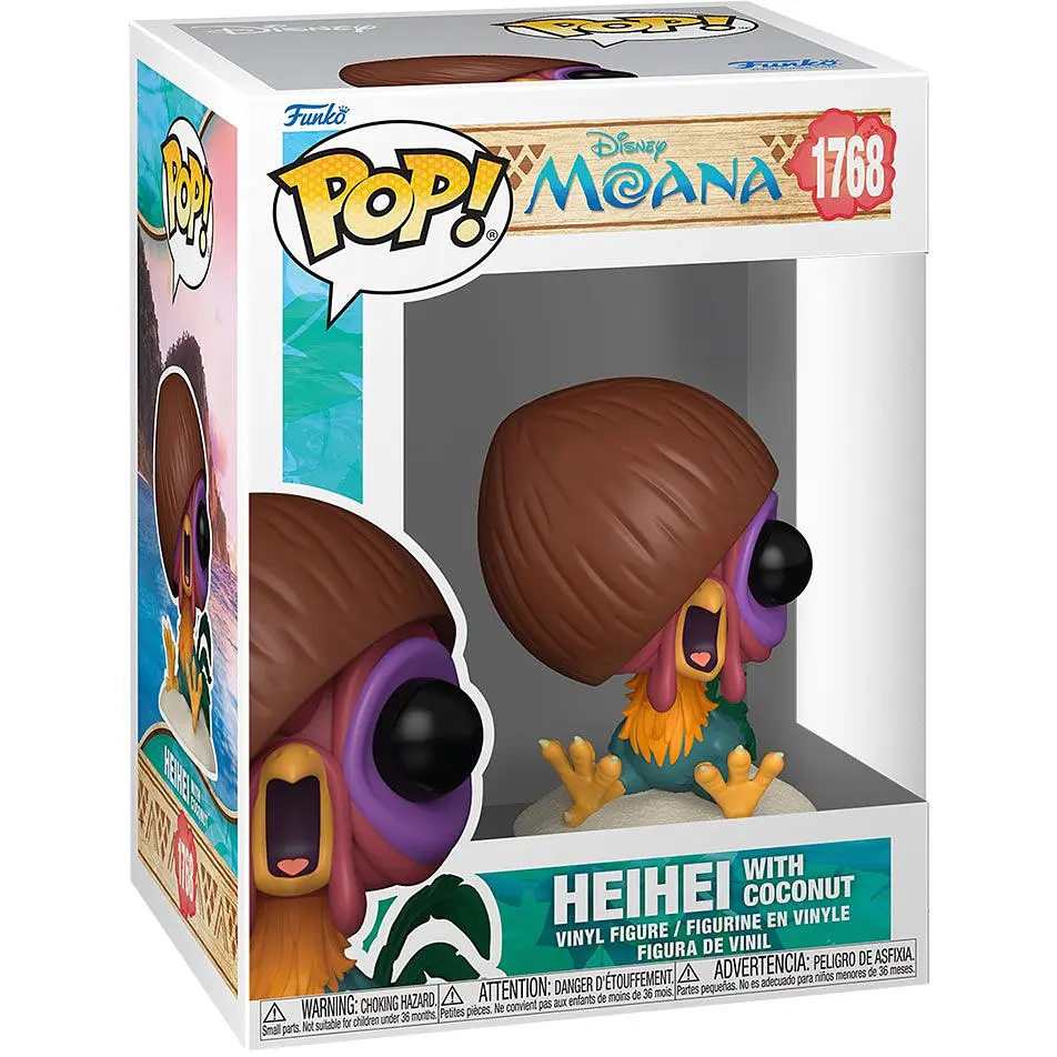 Ігрова фігурка Funko POP! Ваяна S3 Ай-Ай з кокосом (94412) - фото 2