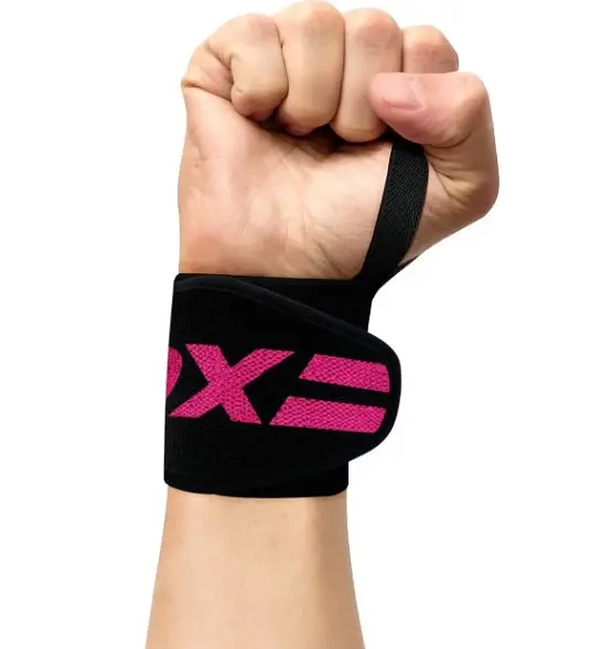 Бинти для зап'ясть (кистьові бинти) RDX W2 Gym Wrist Wraps Pink Pro (WAH-W2P) - фото 3
