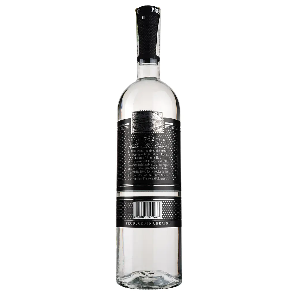Горілка President Silver, 40%, 1 л - фото 2