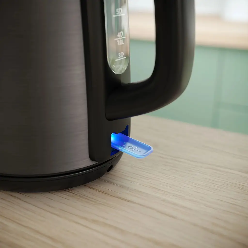 Электрочайник Philips Viva Collection 1.7 л черно-медный (HD9352/30) - фото 5