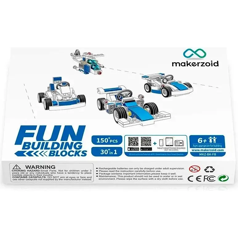 Конструктор Makerzoid Fun Building Blocks (MKZ-BK-FB) [86648] - фото 4