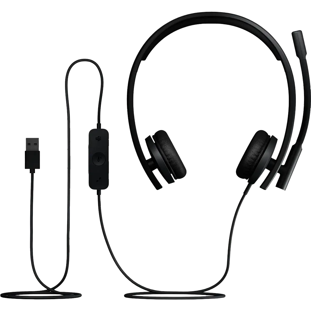 Навушники H570e Corded Mono BLACK-USB-C (981-001431) Logitech teh0021831 - фото 3