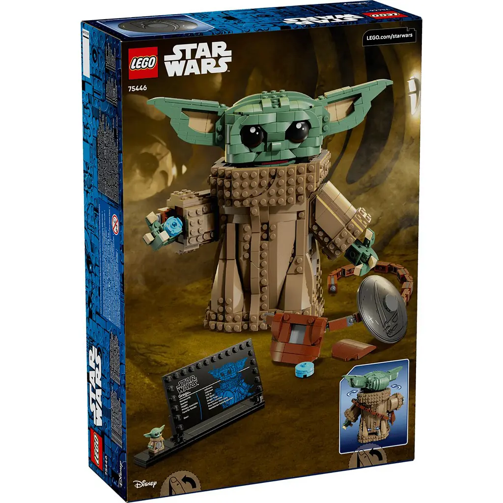Конструктор LEGO Star Wars Ґроґу підмайстер Мандалорця V29 1200 деталей (75446) - фото 2