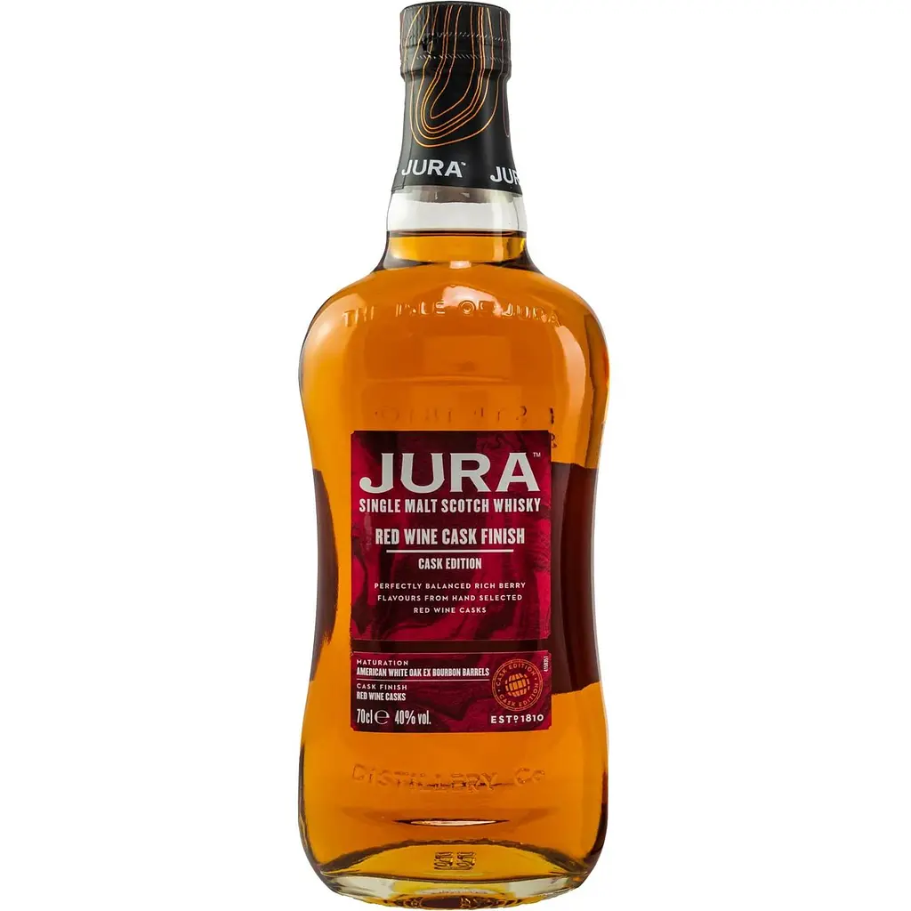 Віскі Jura Isle Red Wine Cask 40% 0.7 л в подарунковій коробці - фото 2