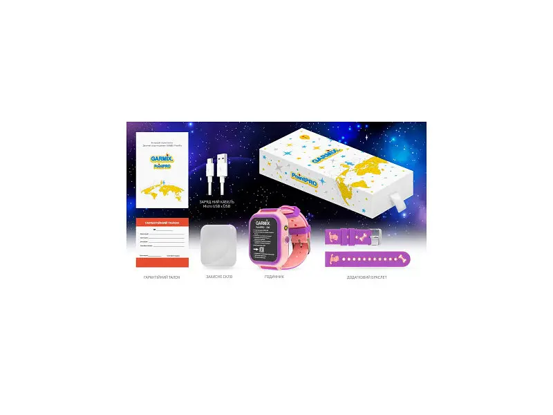 Дитячий смарт-годинник GARMIX PointPRO-200 Pink (GMXPP200-P) - фото 4
