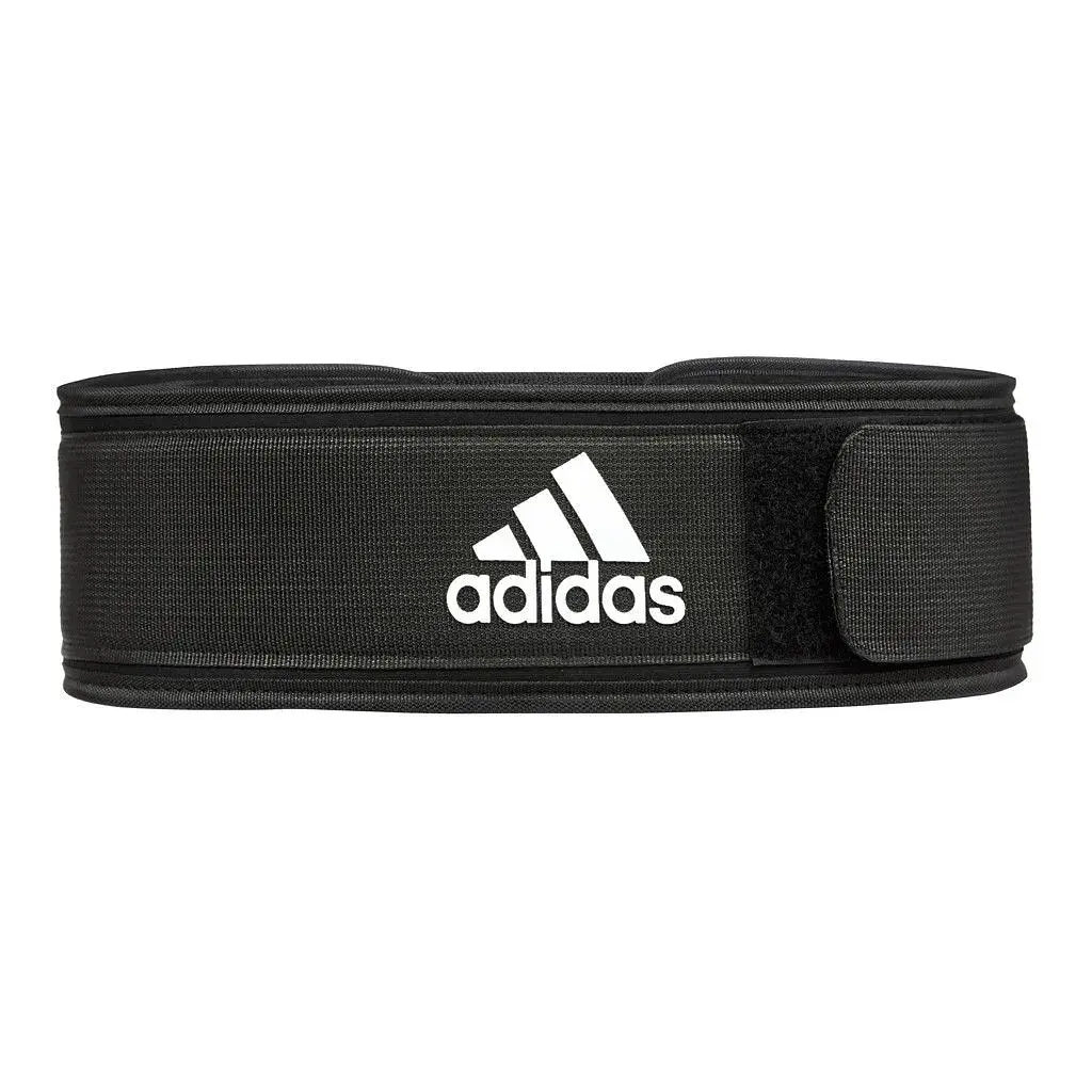 Атлетичний пояс Adidas Essential Weightlifting Belt ADGB-12256 XL 94 - 120 см Чорний (885652016339) - фото 6