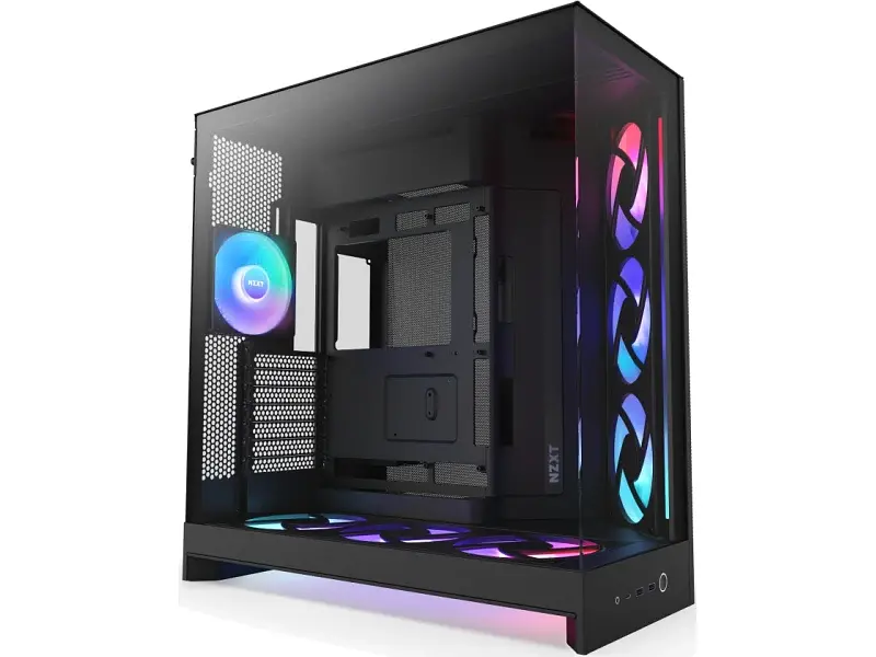 Корпус NZXT H9 Flow RGB+ Black (CM-H92FB-P1)