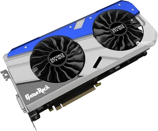 Відеокарта GeForce GTX 1070 8GB Palit GameRock+ GameRock (NE51070S15P2-1041G) Б/В - фото 2