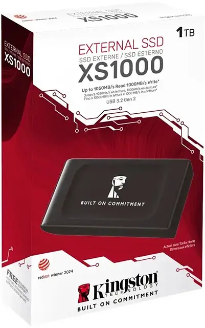 SSD накопичувач Kingston XS1000GA 1TB USB 3.2 Type-C (SXS1000/1000GA) (7138134) - фото 5