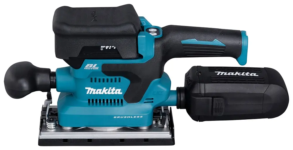 Шліфмашина вібраційна акумуляторна Makita DBO381ZU BEO1 (93x228 мм, 4000-12000 хв-1, AWS, BL, LXT) - фото 4