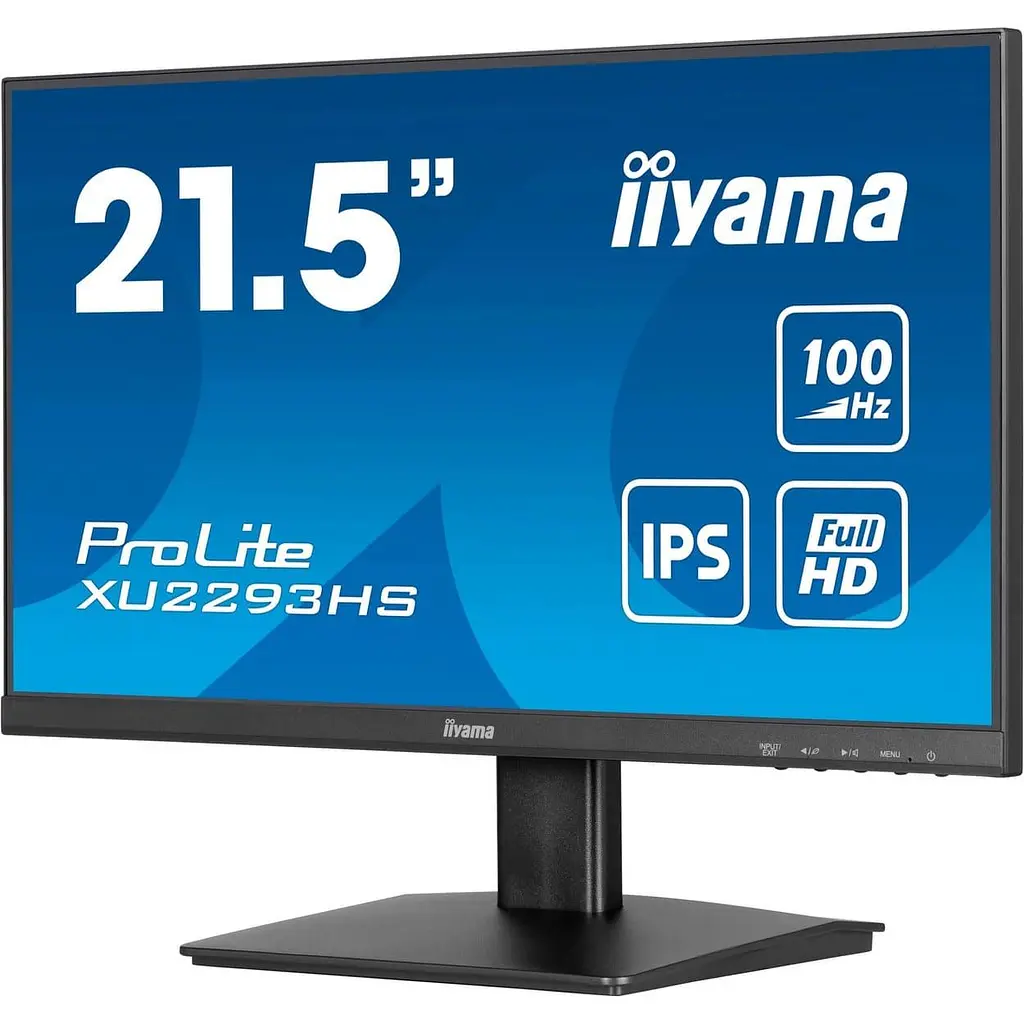 Монітор 21.5" Iiyama XU2293HS-B6 FHD IPS 100Hz (XU2293HS-B6) - фото 2