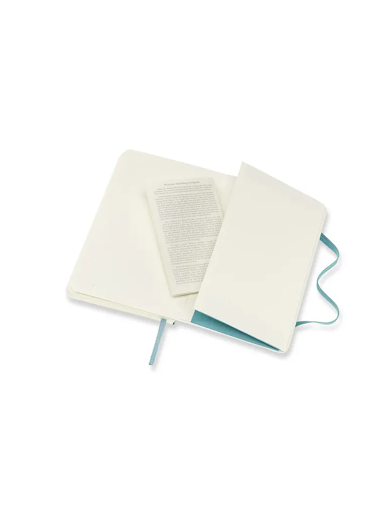 Записник Moleskine Classic кишеньковий, Лінійка Океанський Синій М’який (QP611B35) - фото 5