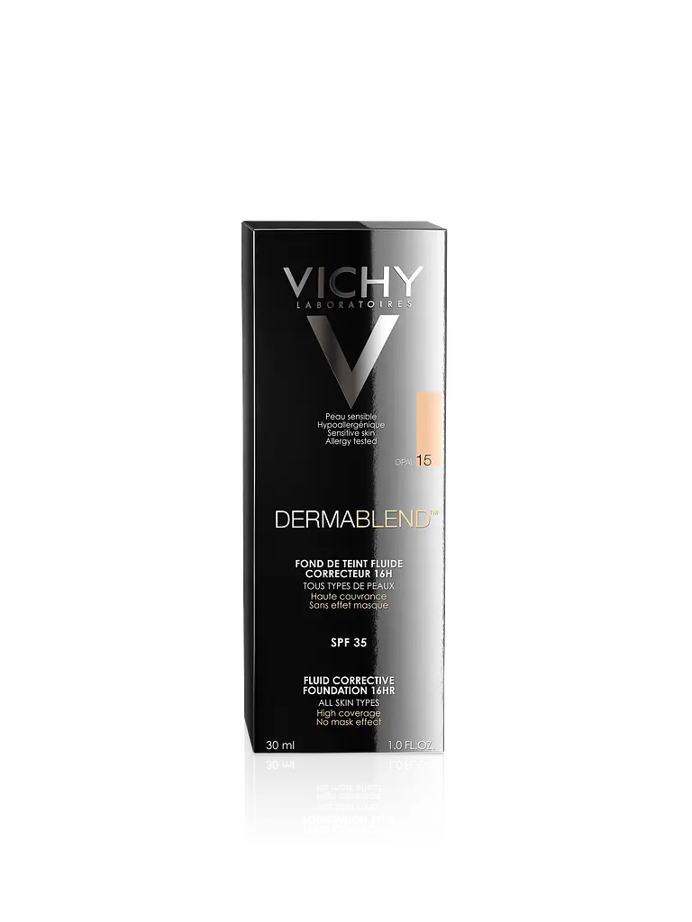 Корректирующий тональный флюид Vichy Dermablend SPF 28 тон 15 (Opal) 30 мл (M5541420) - фото 4