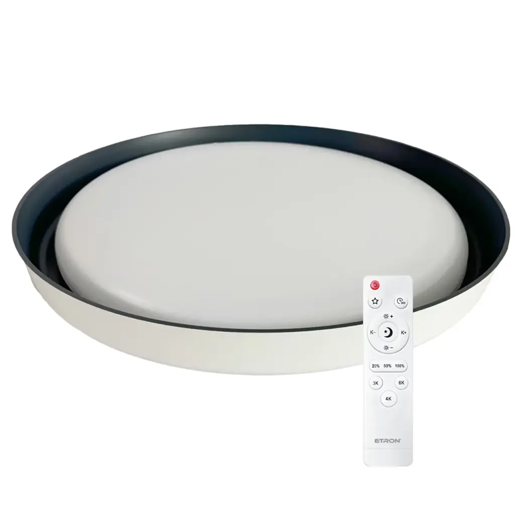 Світлодіодний світильник Smart ARRIVAL 1-ESP-2000 45W Black&White IP20 ETRON
