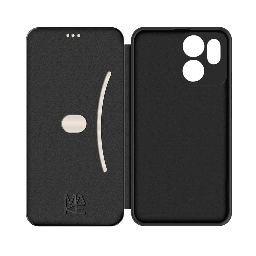 Чохол-книжка MAKE Oppo Reno14 FS Flip Black - фото 3